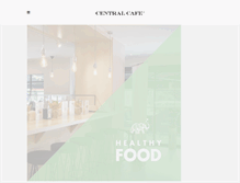 Tablet Screenshot of centralcafe.es